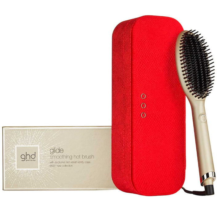 Grand-Luxe Glide Hot Brush in Champagne Gold